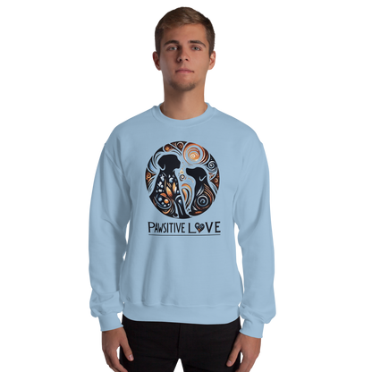 Canine Whirlpool -Pawsitive Love - Preshrunk Sweatshirt