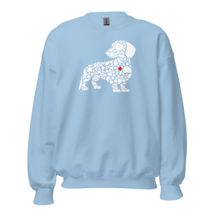 Paws of Devotion - Dachshund - Preshrunk Sweatshirt