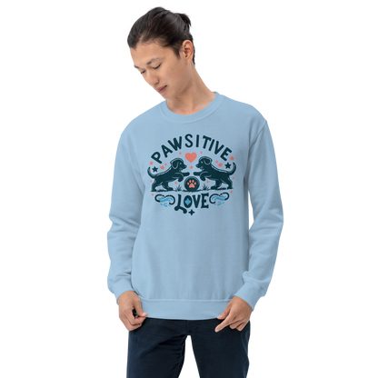 Sketchy Tails - Pawsitive Love - Preshrunk Sweatshirt