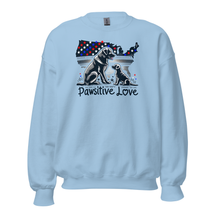 States of Devotion - Pawsitive Love - Preshrunk Sweatshirt