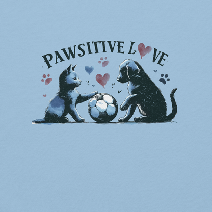 Azure Harmony - Pawsitive Love - Baby Tee