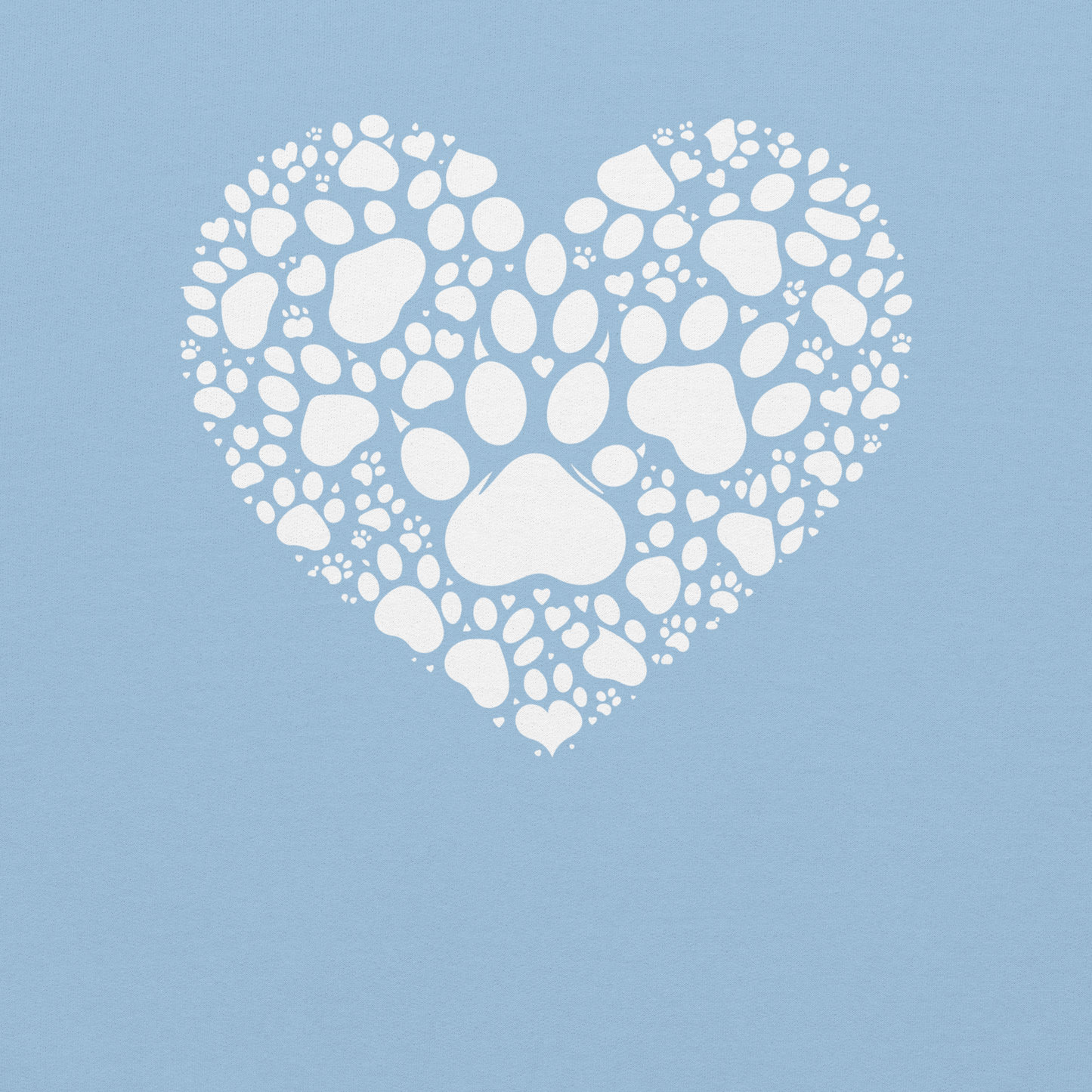 Paws of Compassion - Heart - Preshrunk Sweatshirt