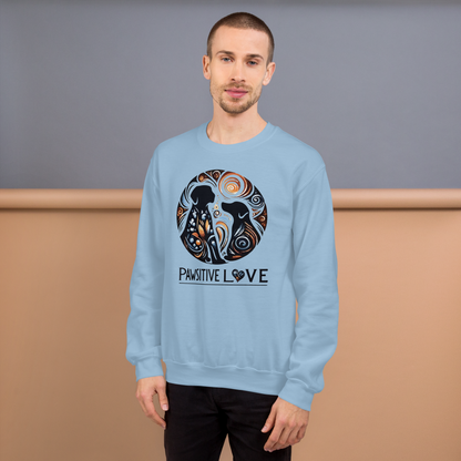 Canine Whirlpool -Pawsitive Love - Preshrunk Sweatshirt