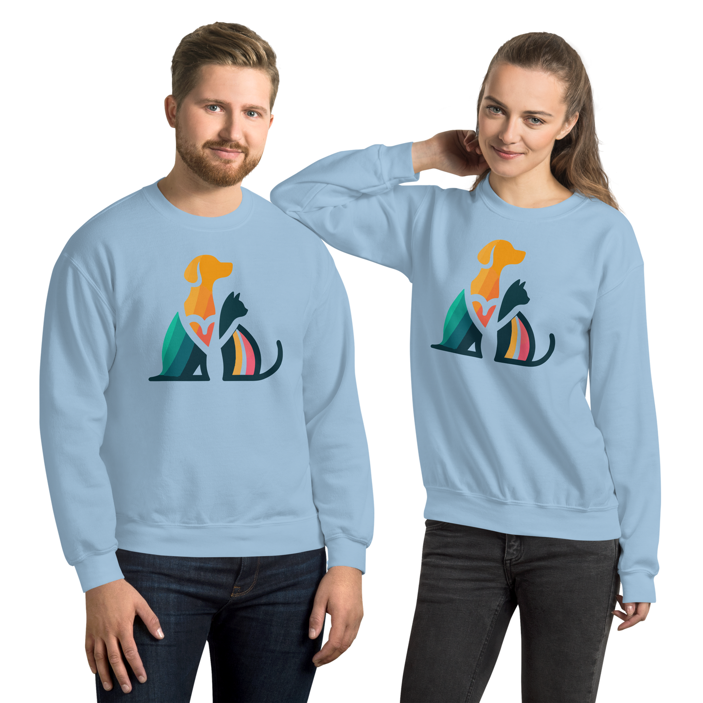 Unity Paws - Dog and Cat - Preshrunk Sweatshirt