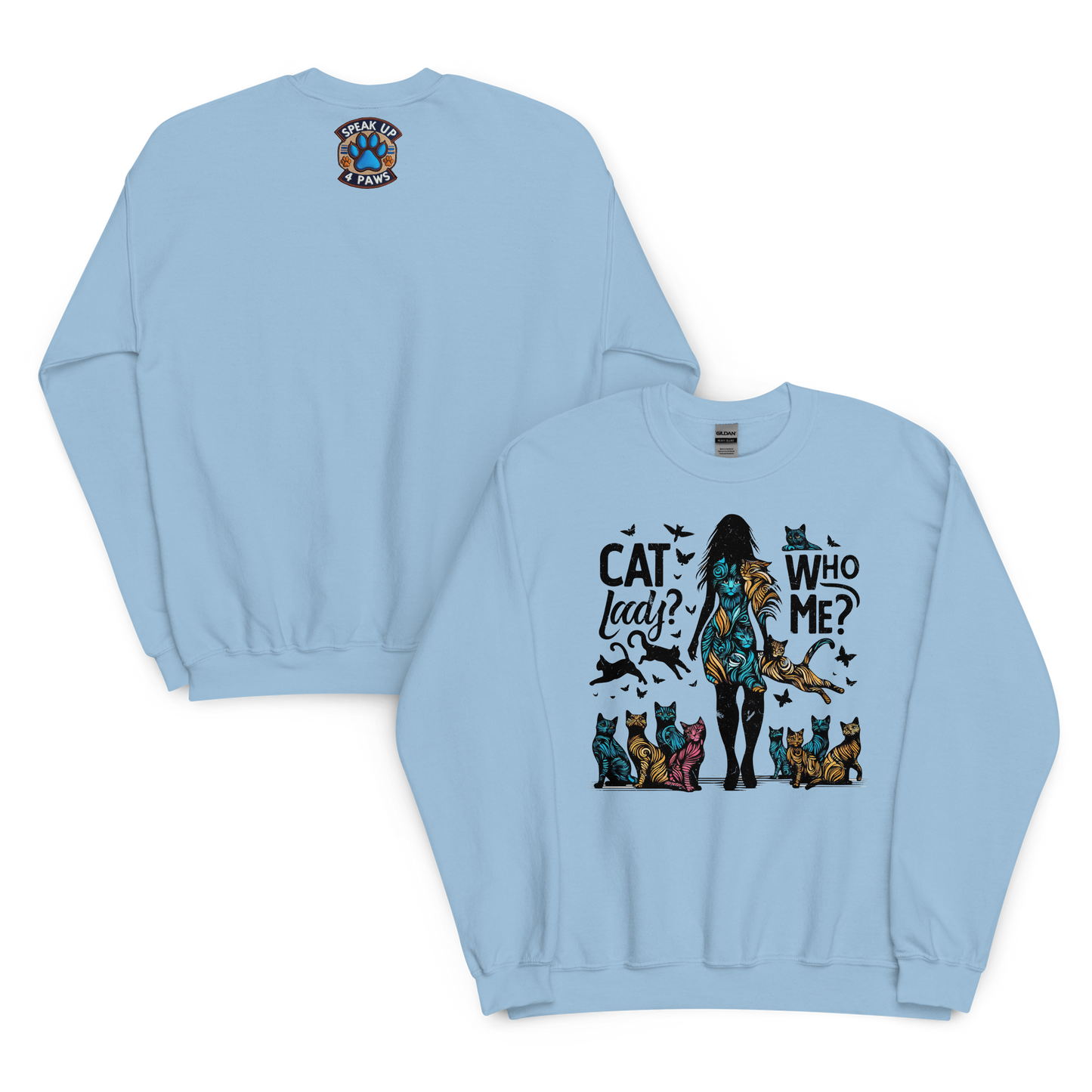 Feline Reverie - Preshrunk Sweatshirt