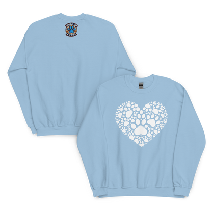 Paws of Compassion - Heart - Preshrunk Sweatshirt