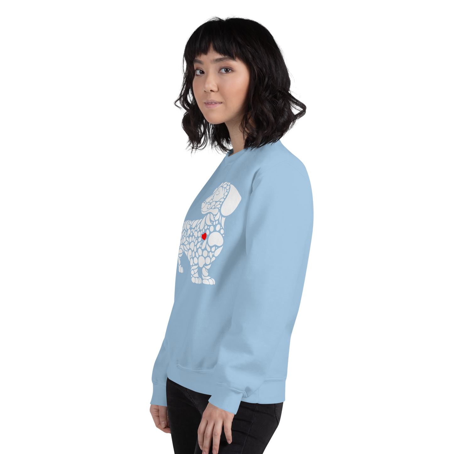 Paws of Devotion - Dachshund - Preshrunk Sweatshirt