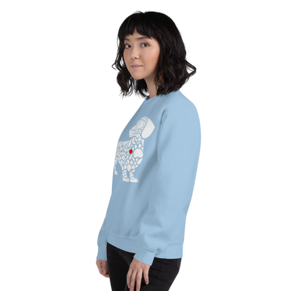 Paws of Devotion - Dachshund - Preshrunk Sweatshirt