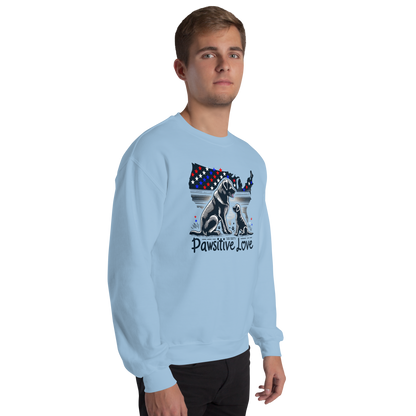 States of Devotion - Pawsitive Love - Preshrunk Sweatshirt