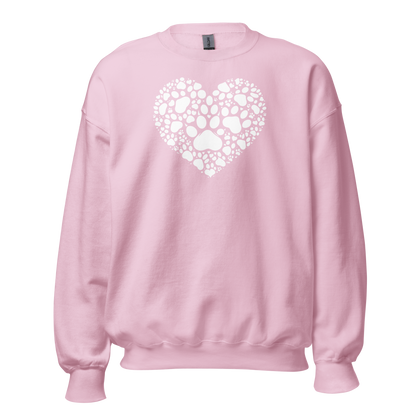 Paws of Compassion - Heart - Preshrunk Sweatshirt