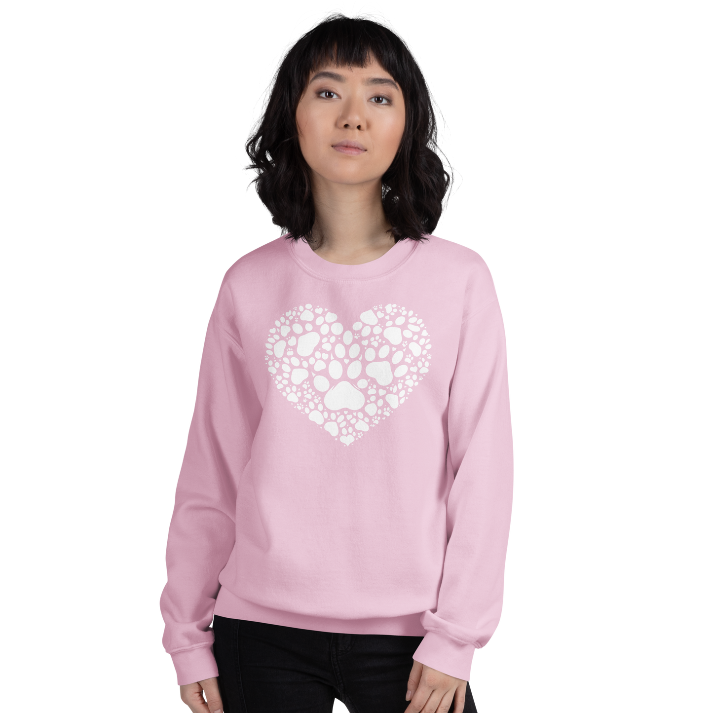 Paws of Compassion - Heart - Preshrunk Sweatshirt