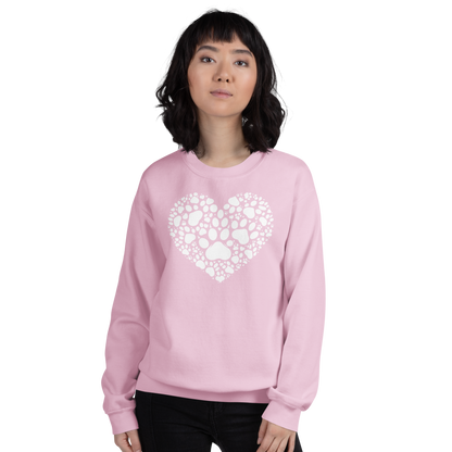 Paws of Compassion - Heart - Preshrunk Sweatshirt