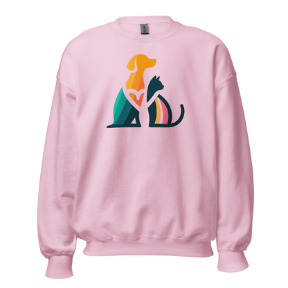 Unity Paws - Dog and Cat - Preshrunk Sweatshirt