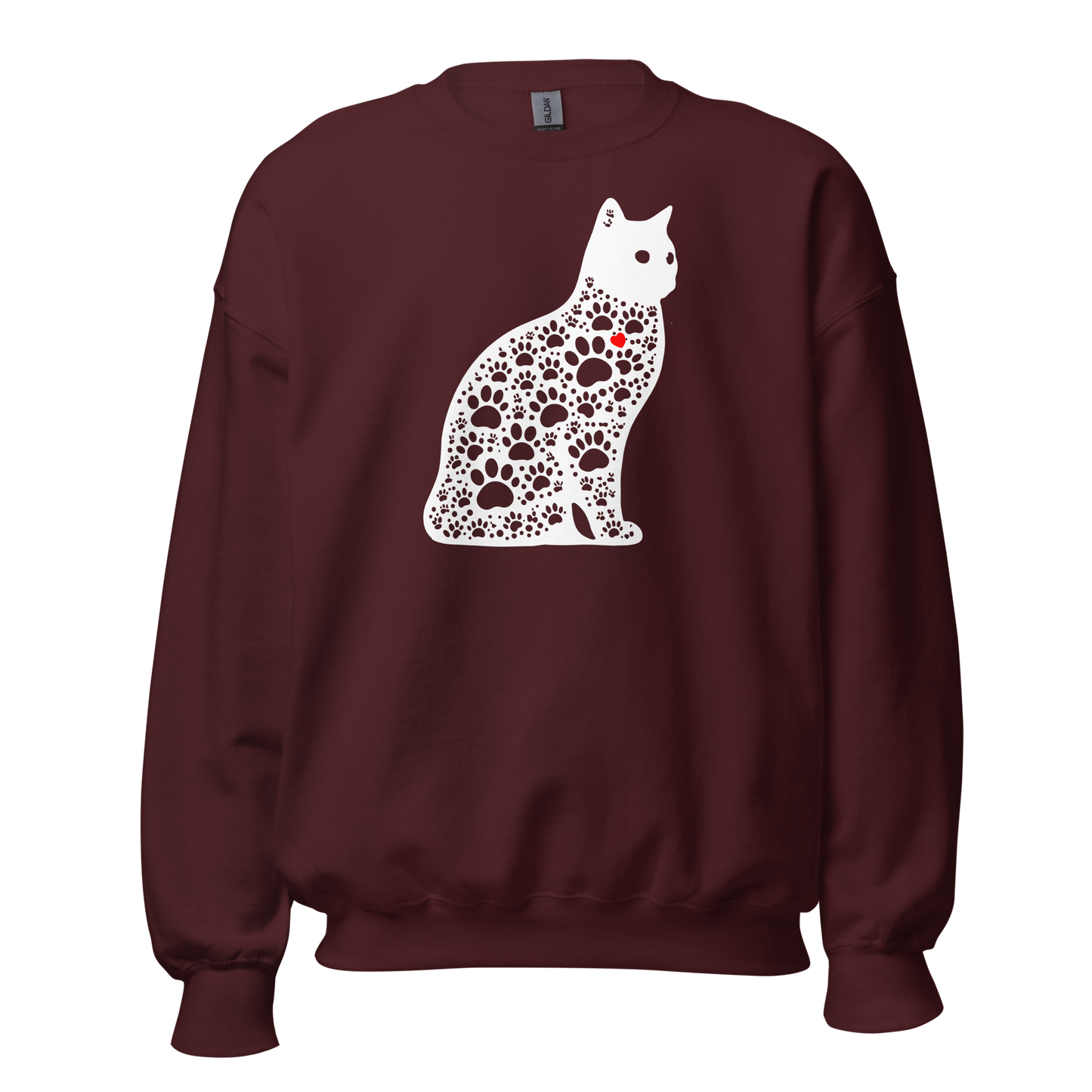 Paws in Harmony - Cat - Preshrunk Sweatshirt