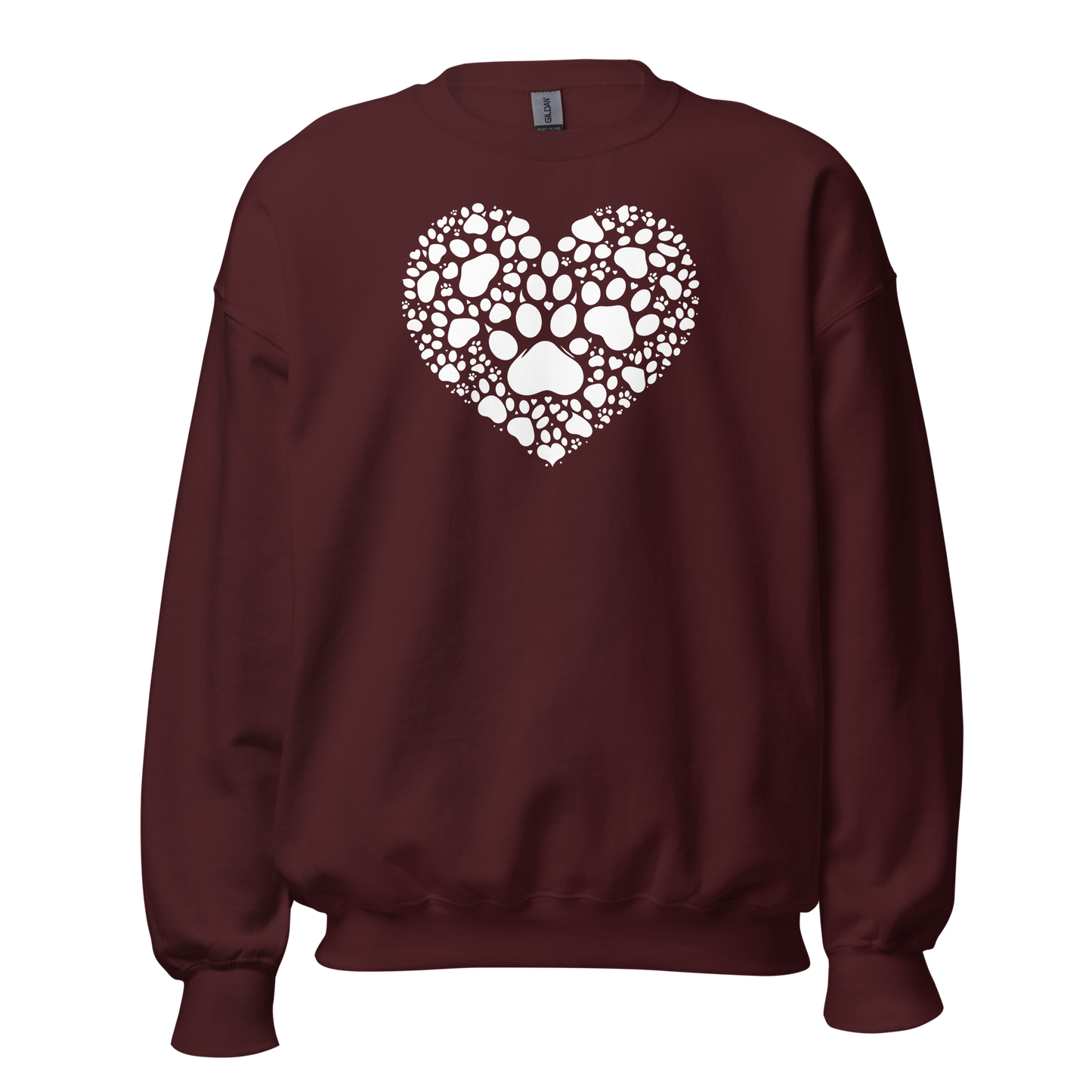 Paws of Compassion - Heart - Preshrunk Sweatshirt