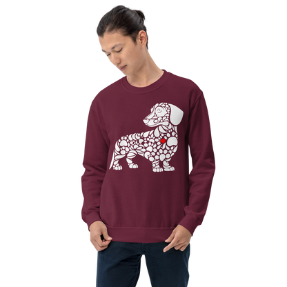 Paws of Devotion - Dachshund - Preshrunk Sweatshirt