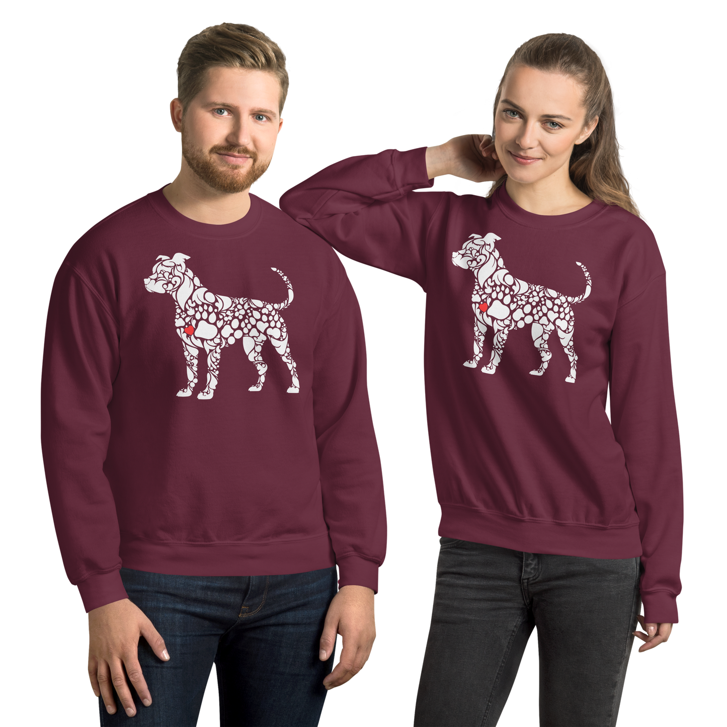 Paws of Loyalty - Pit - Preshrunk Sweatshirt