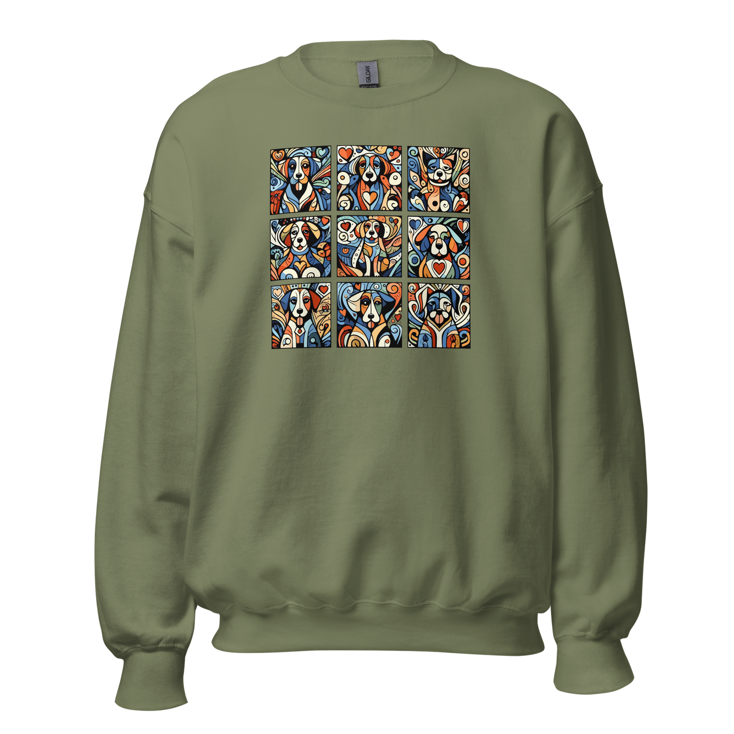 Paws in Harmony - Matisse - Preshrunk Sweatshirt