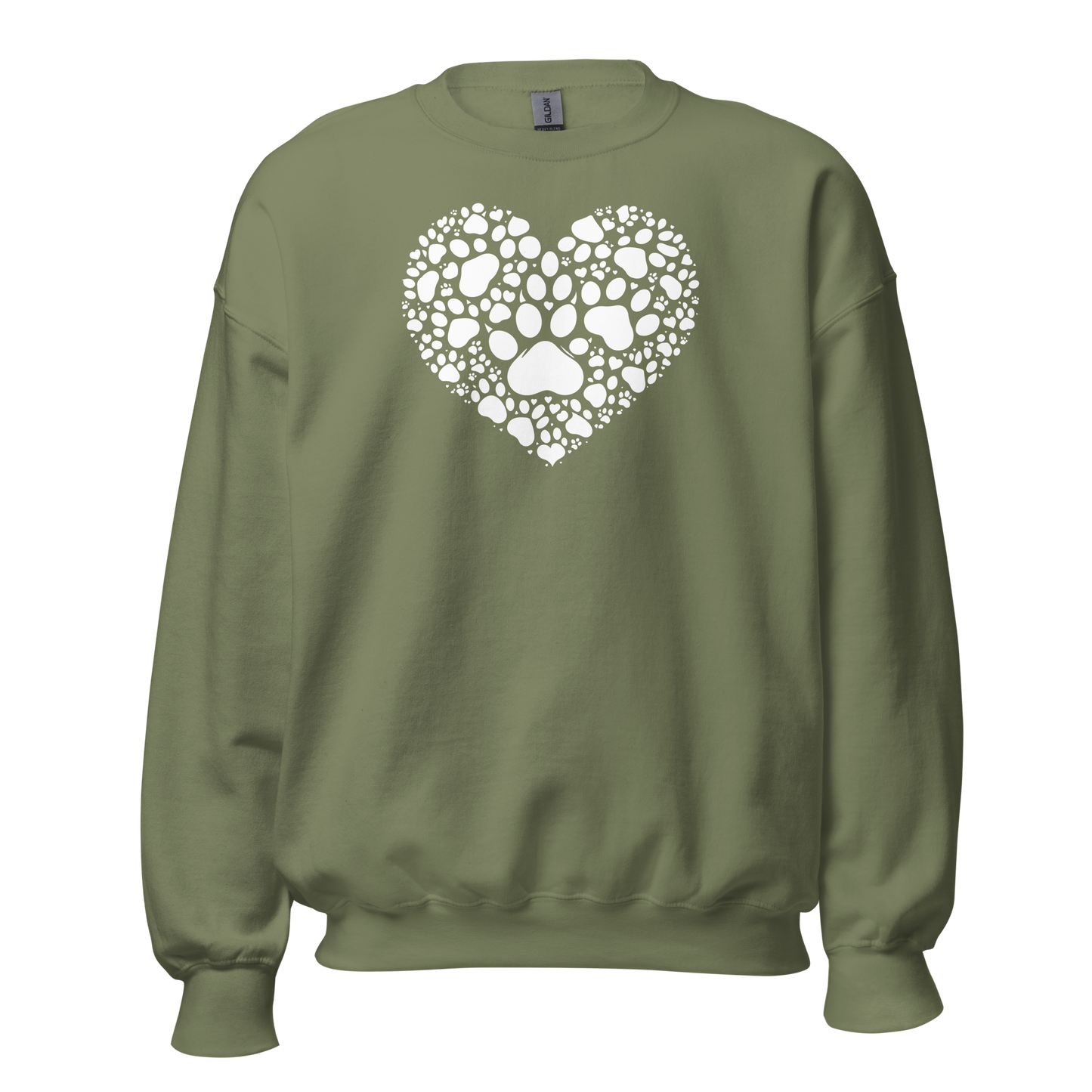 Paws of Compassion - Heart - Preshrunk Sweatshirt