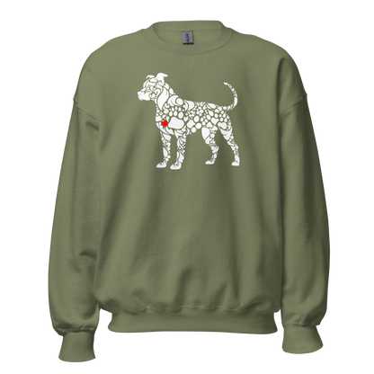 Paws of Loyalty - Pit - Preshrunk Sweatshirt