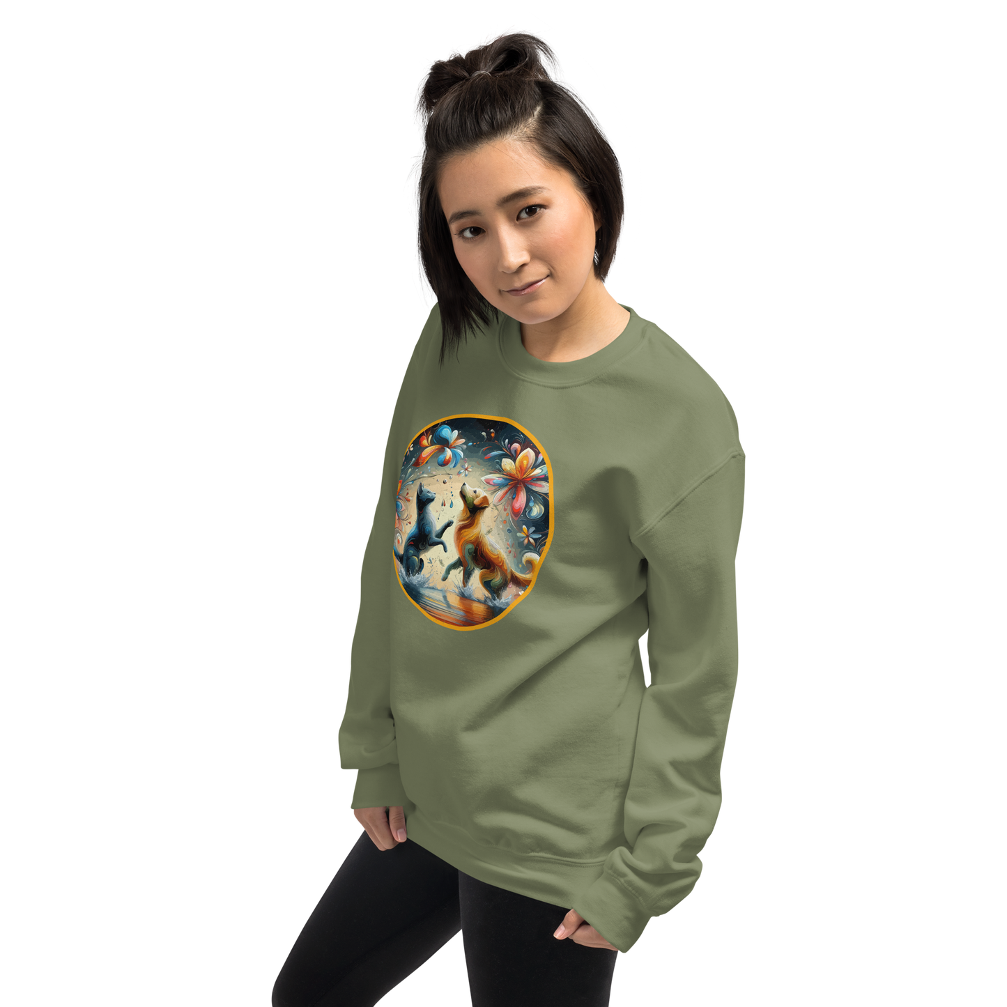 Chromatic Raindance - Petal Paws - Preshrunk Sweatshirt