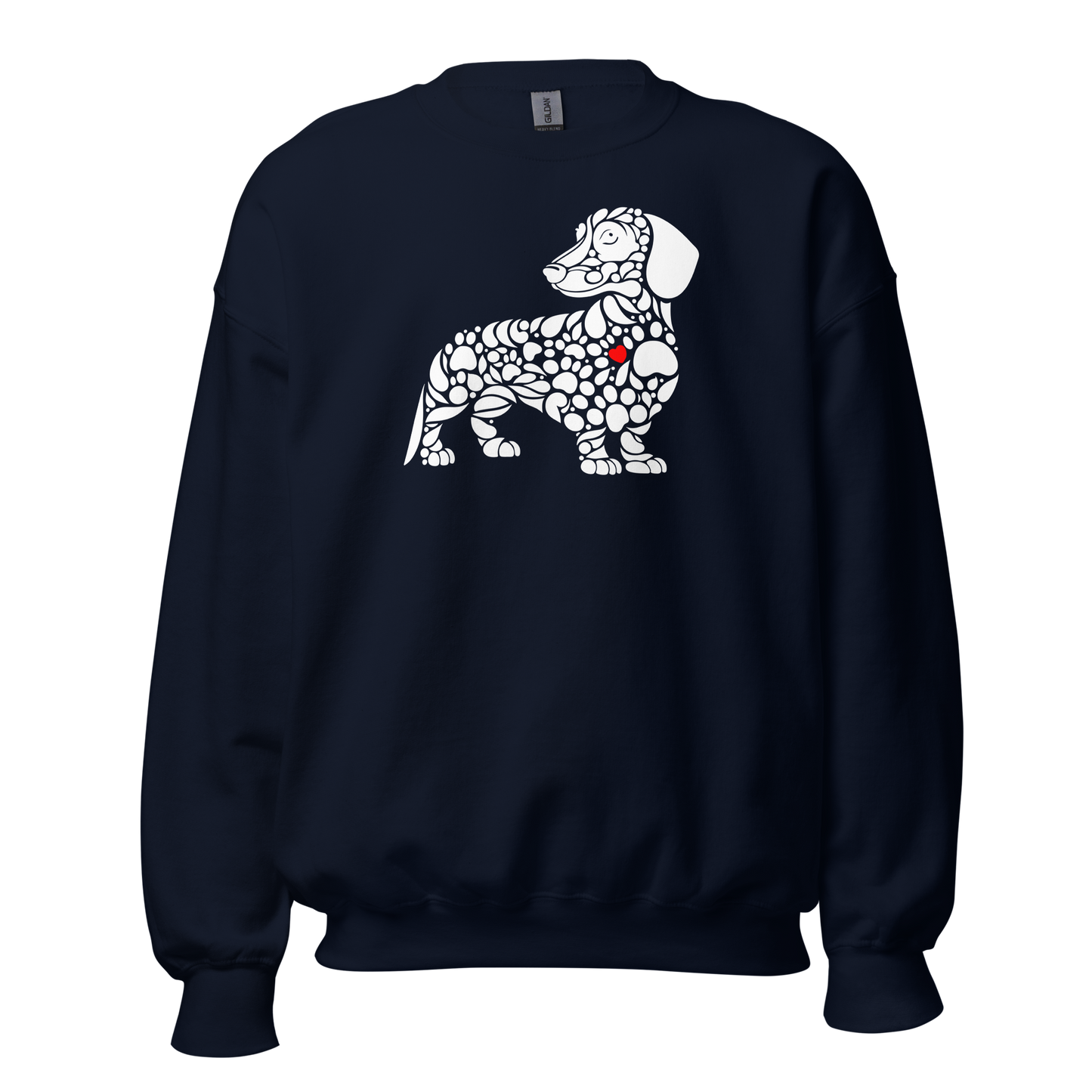 Paws of Devotion - Dachshund - Preshrunk Sweatshirt