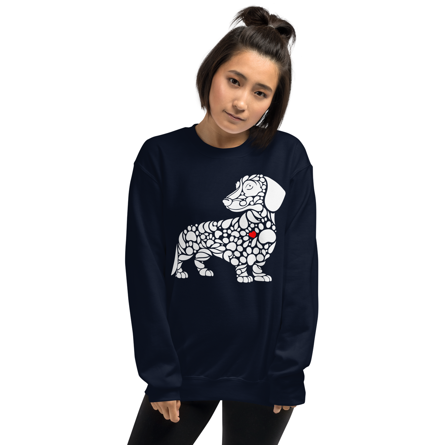 Paws of Devotion - Dachshund - Preshrunk Sweatshirt