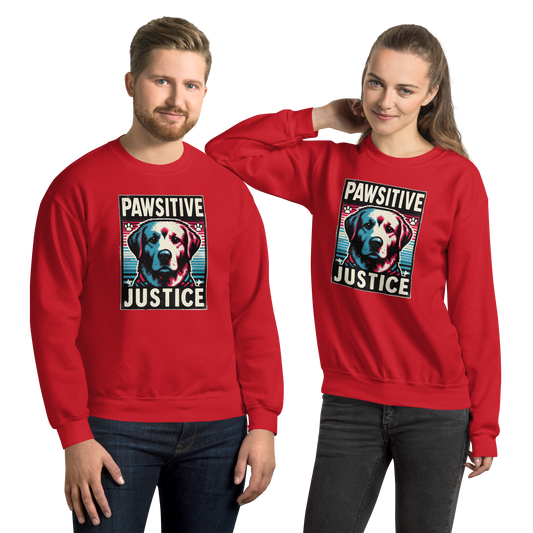 Bark Nirvana - Pawsitive Justice - Preshrunk Sweatshirt