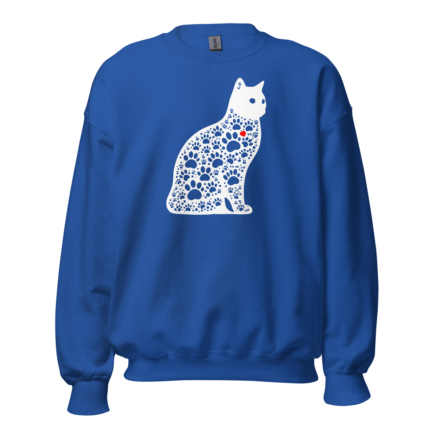 Paws in Harmony - Cat - Preshrunk Sweatshirt