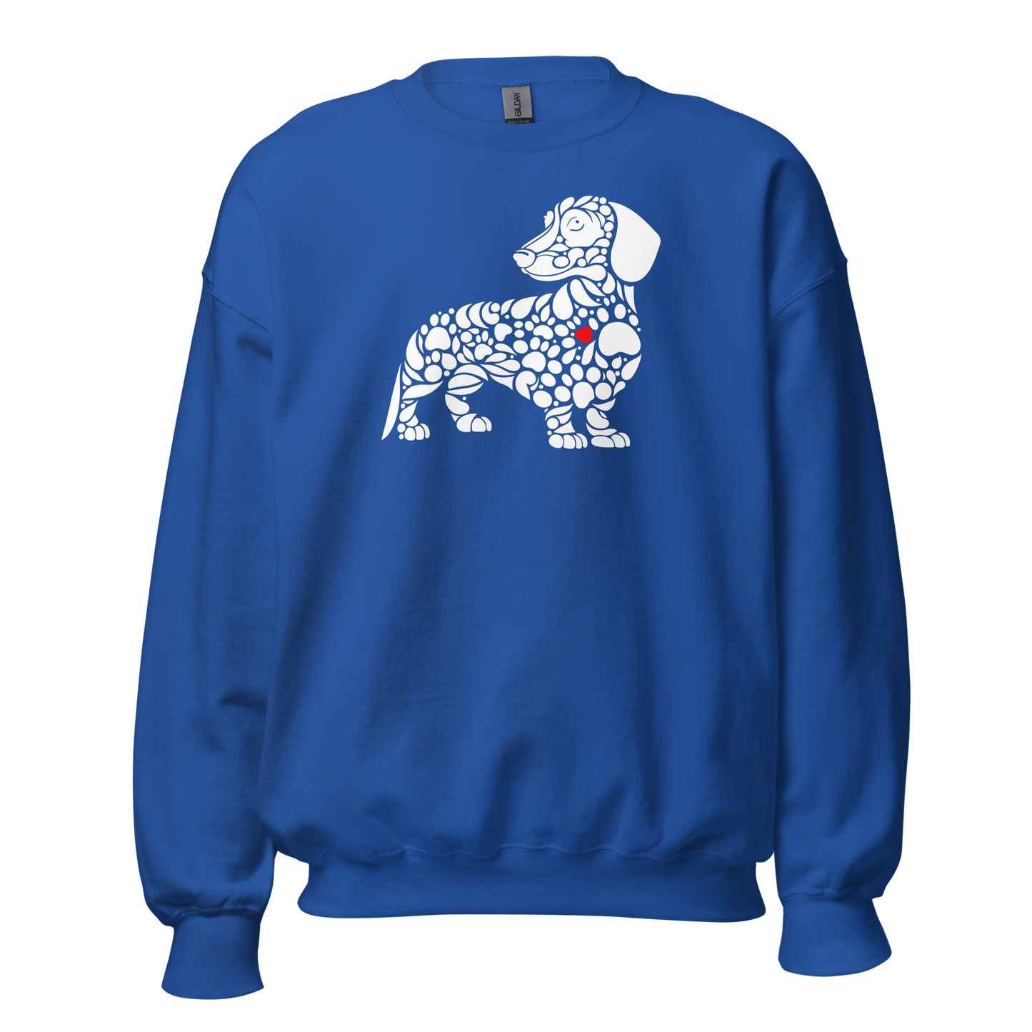 Paws of Devotion - Dachshund - Preshrunk Sweatshirt