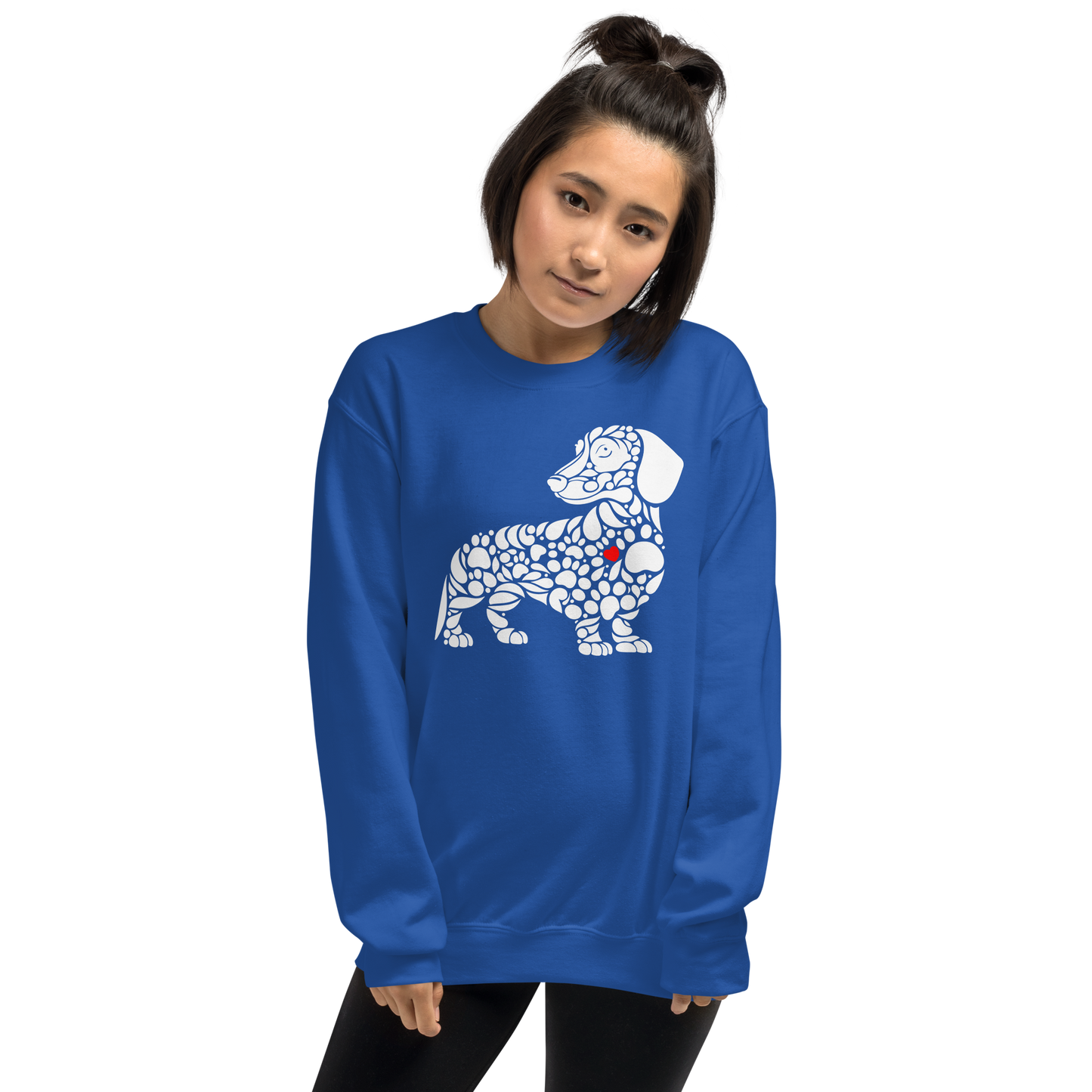 Paws of Devotion - Dachshund - Preshrunk Sweatshirt