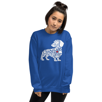 Paws of Devotion - Dachshund - Preshrunk Sweatshirt