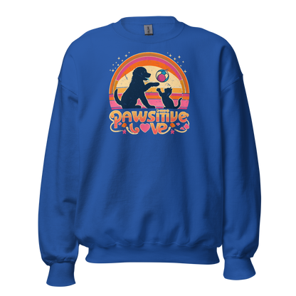 Rainbow Rendezvous - Pawsitive Love - Preshrunk Sweatshirt