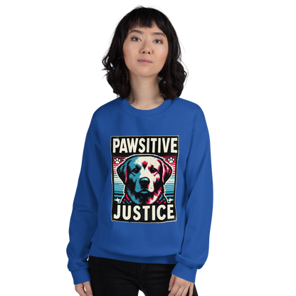 Bark Nirvana - Pawsitive Justice - Preshrunk Sweatshirt