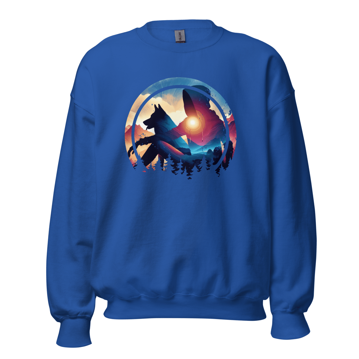 Companion Hues - Sweatshirt | COLORS: Charcoal, Royal, Indigo, Sand - Preshrunk Sweatshirt - Speak Up 4 Paws