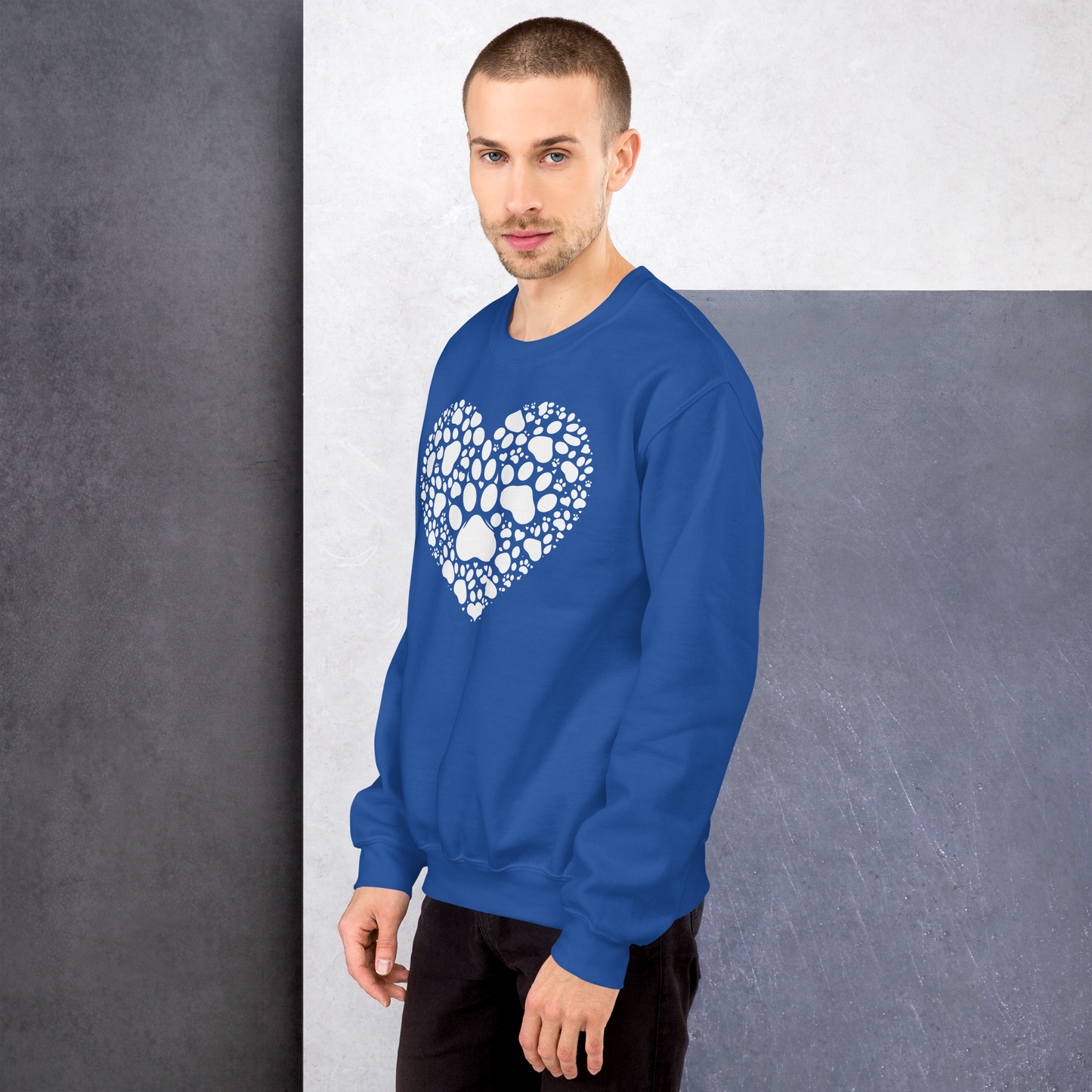 Paws of Compassion - Heart - Preshrunk Sweatshirt