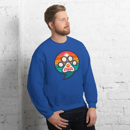 Speak Up 4 Paws - 1970s - Preshrunk Sweatshirt