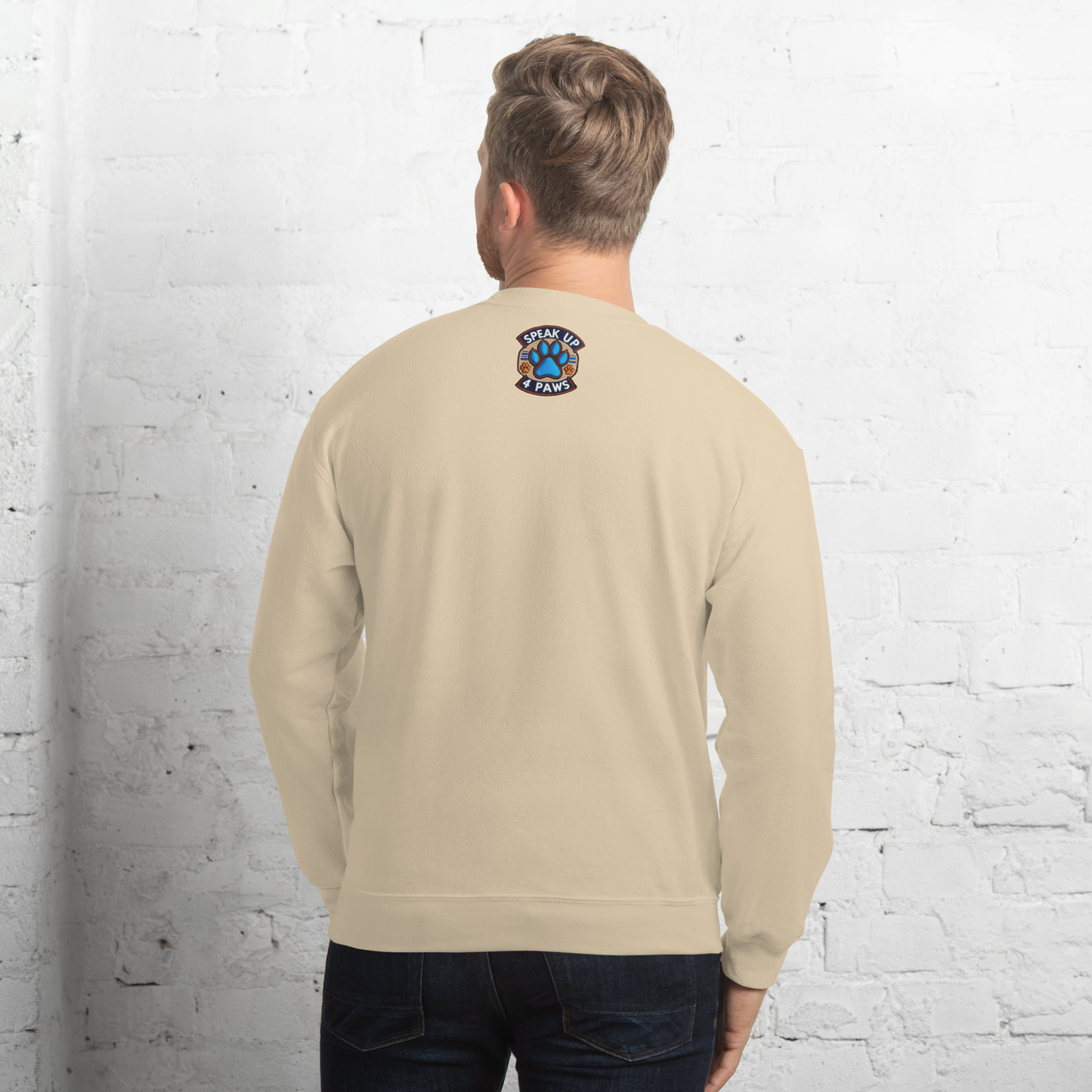 Speak Up 4 Paws - 1970s - Preshrunk Sweatshirt