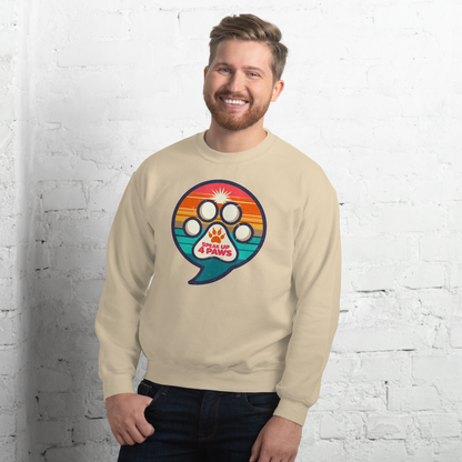 Speak Up 4 Paws - 1970s - Preshrunk Sweatshirt