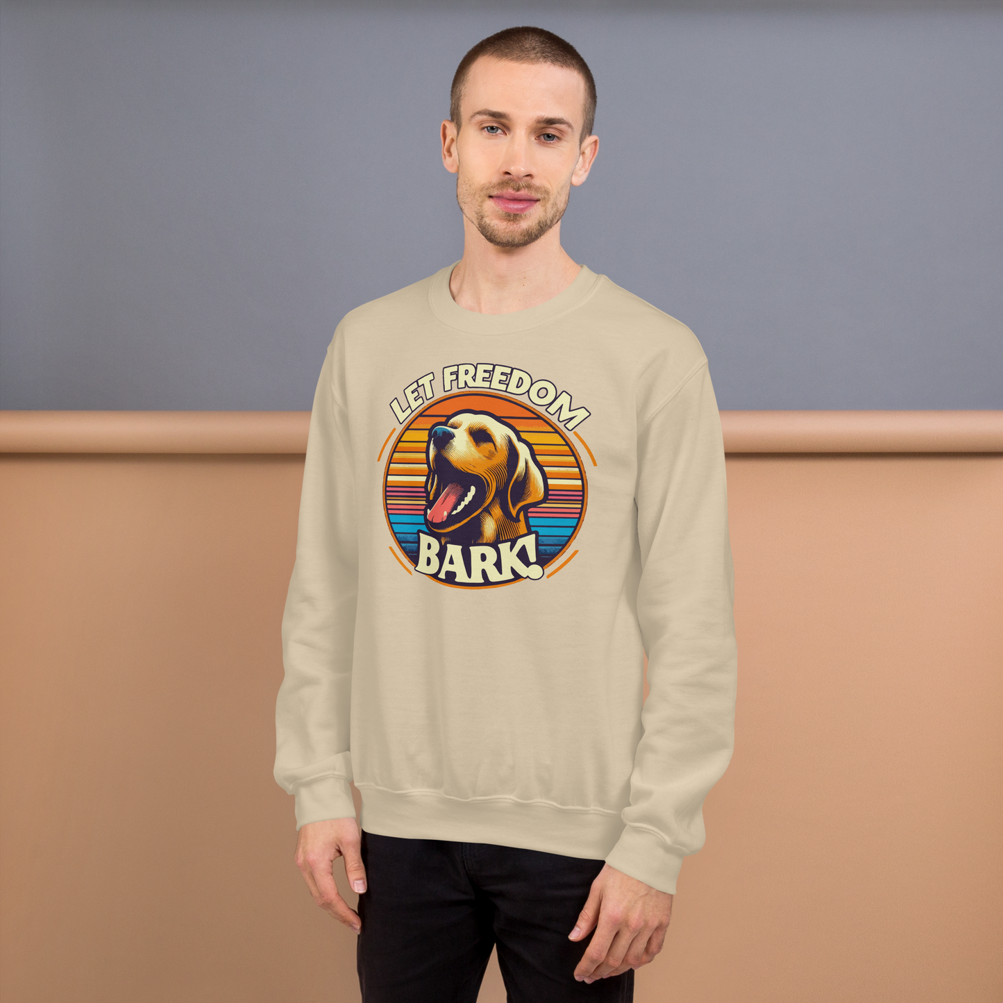 Bark of Freedom Trio - Lab- Preshrunk Sweatshirt