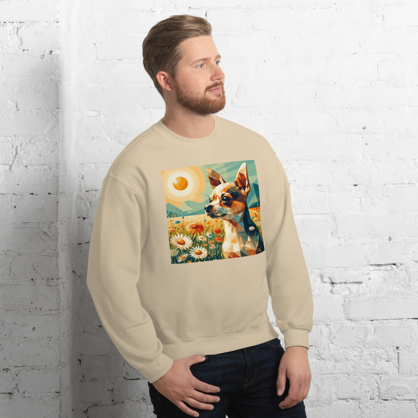 Daisy Dreamscape - Preshrunk Sweatshirt