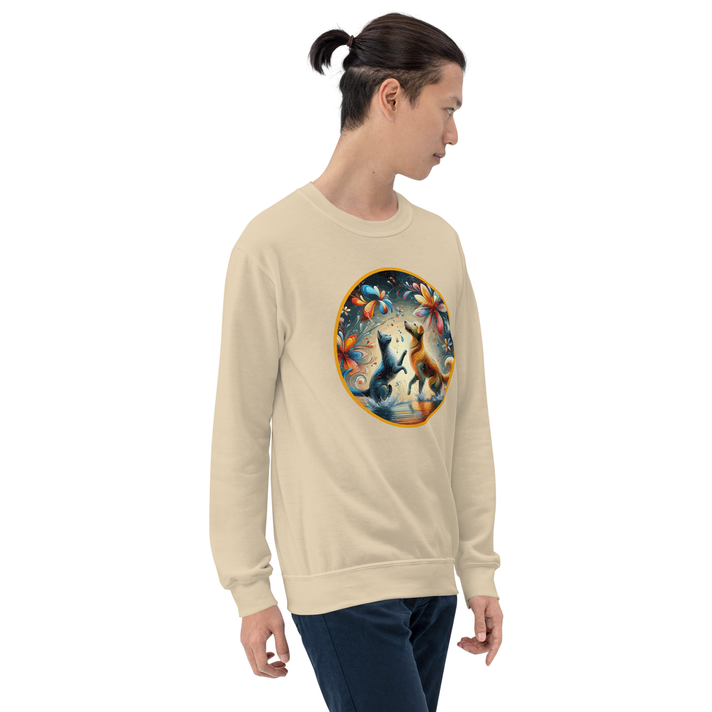 Chromatic Raindance - Petal Paws - Preshrunk Sweatshirt