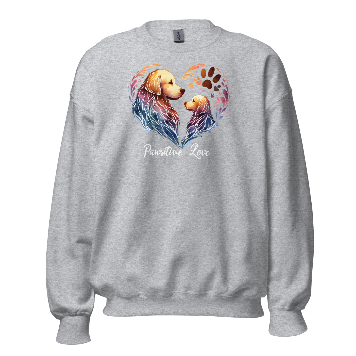 Golden Bond - Pawsitive Love - Preshrunk Sweatshirt