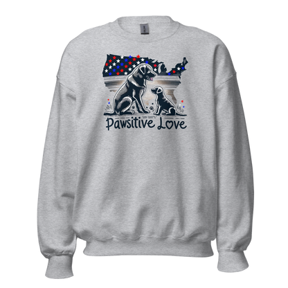 States of Devotion - Pawsitive Love - Preshrunk Sweatshirt