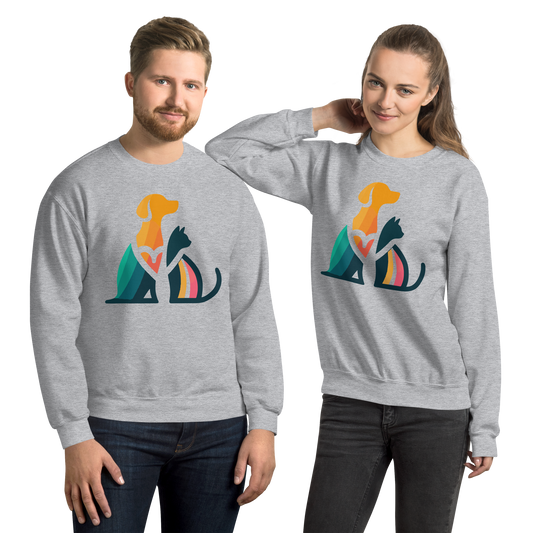 Unity Paws - Dog and Cat - Preshrunk Sweatshirt