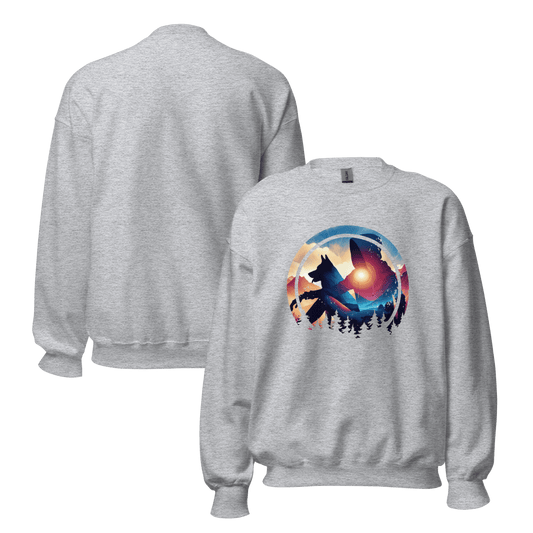 Companion Hues - Oversized Sweatshirt | COLORS: Sport Grey, Charcoal, Graphite Heather, Ash - Preshrunk Sweatshirt - Speak Up 4 Paws