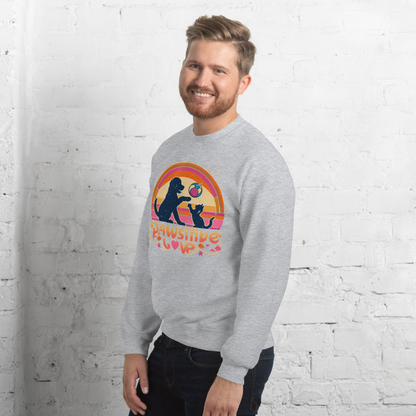 Rainbow Rendezvous - Pawsitive Love - Preshrunk Sweatshirt