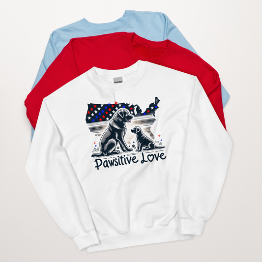 States of Devotion - Pawsitive Love - Preshrunk Sweatshirt