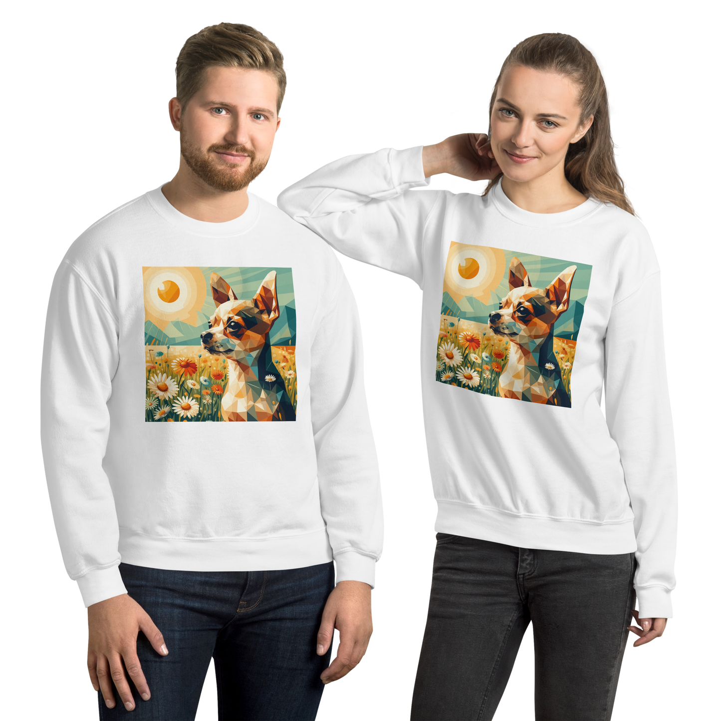 Daisy Dreamscape - Preshrunk Sweatshirt