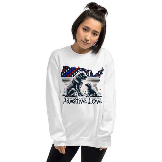 States of Devotion - Pawsitive Love - Preshrunk Sweatshirt